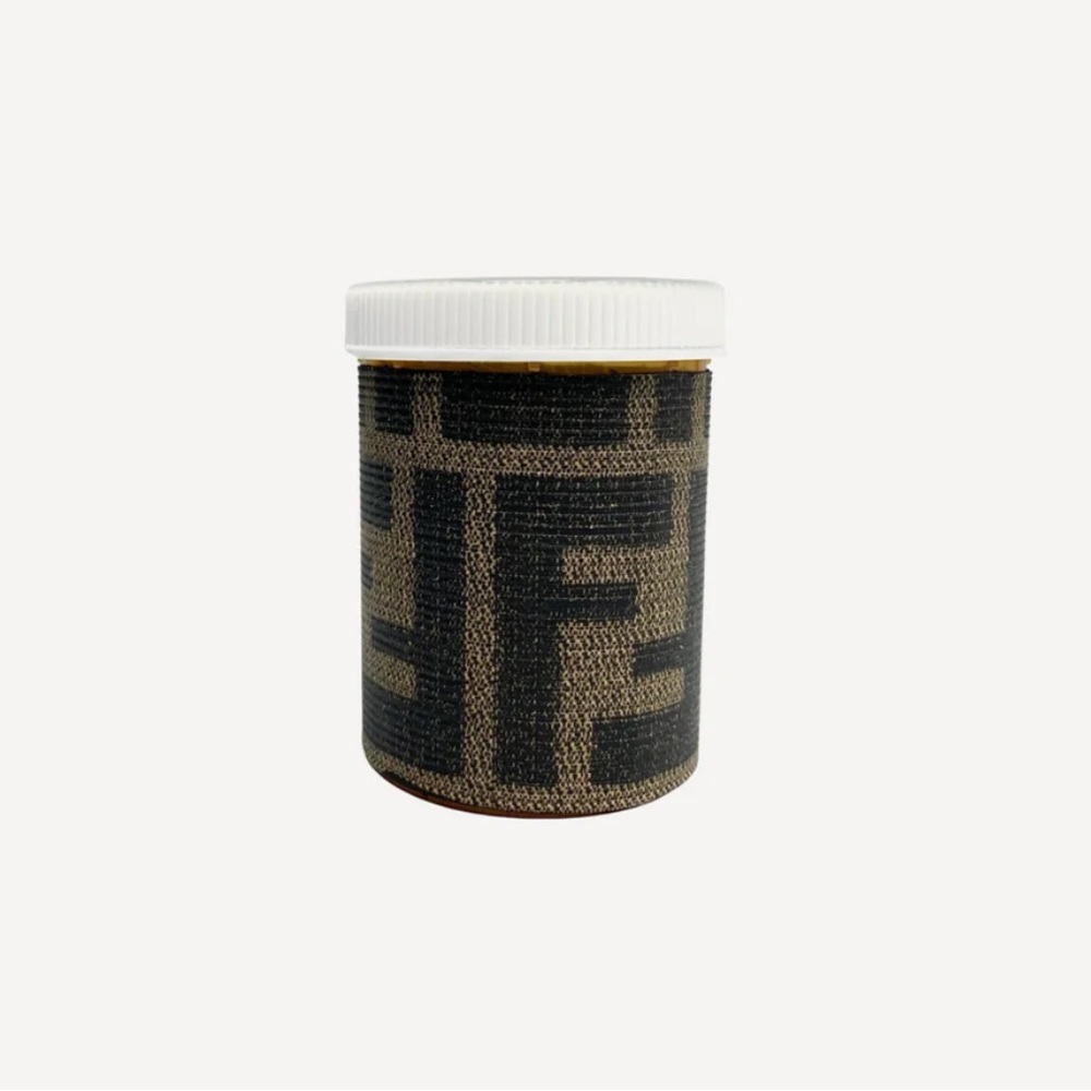 fendi designer pill bottle
